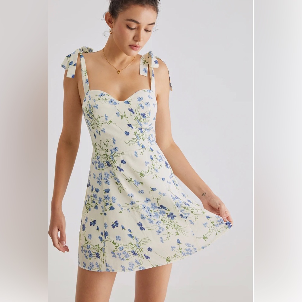 Commense Aegean Escapes Tie Strap Dress